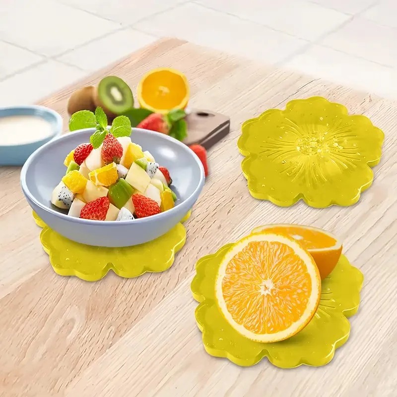 Geode Mold Silicone - Cetakan resin silikon berbentuk sakura yang