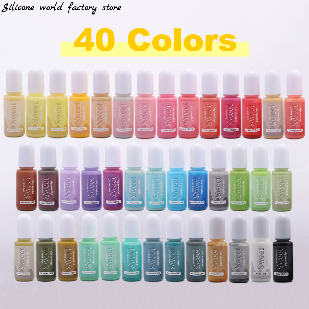 Resin Dye Alcohol - Pigmen Resin Warna Solid 10ML Silicone