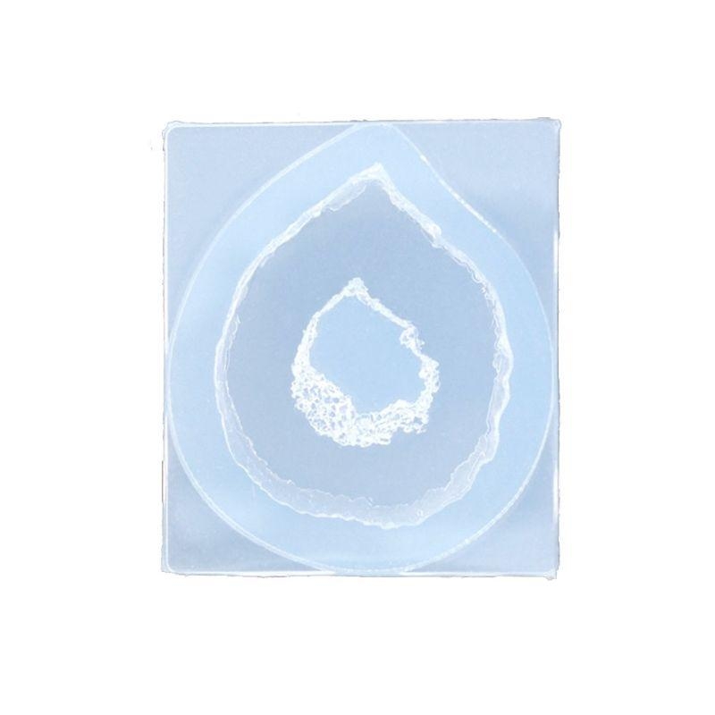 Geode Mold Silicone - Kerajinan Seni Kreatif Resin Kuarsa Batu