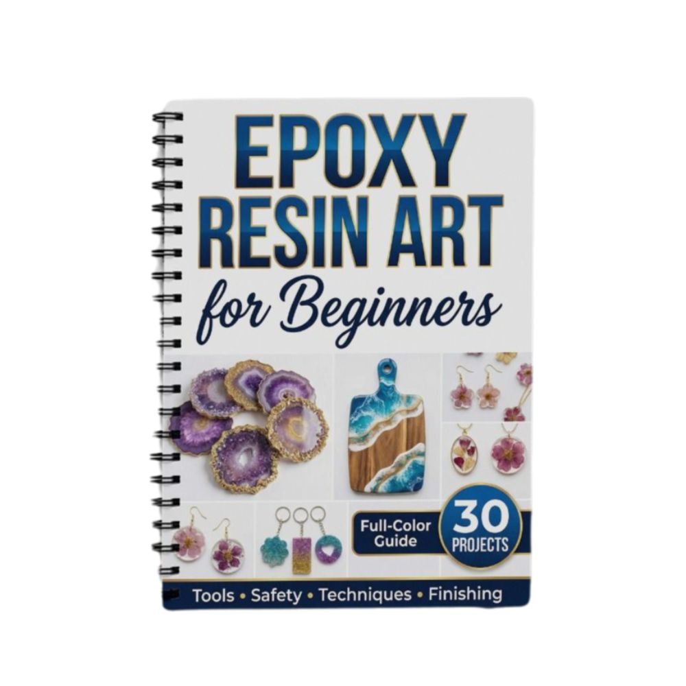 Resin Craft For Beginners - Buku Panduan Seni Resin Epoxy Langkah-demi-Langkah