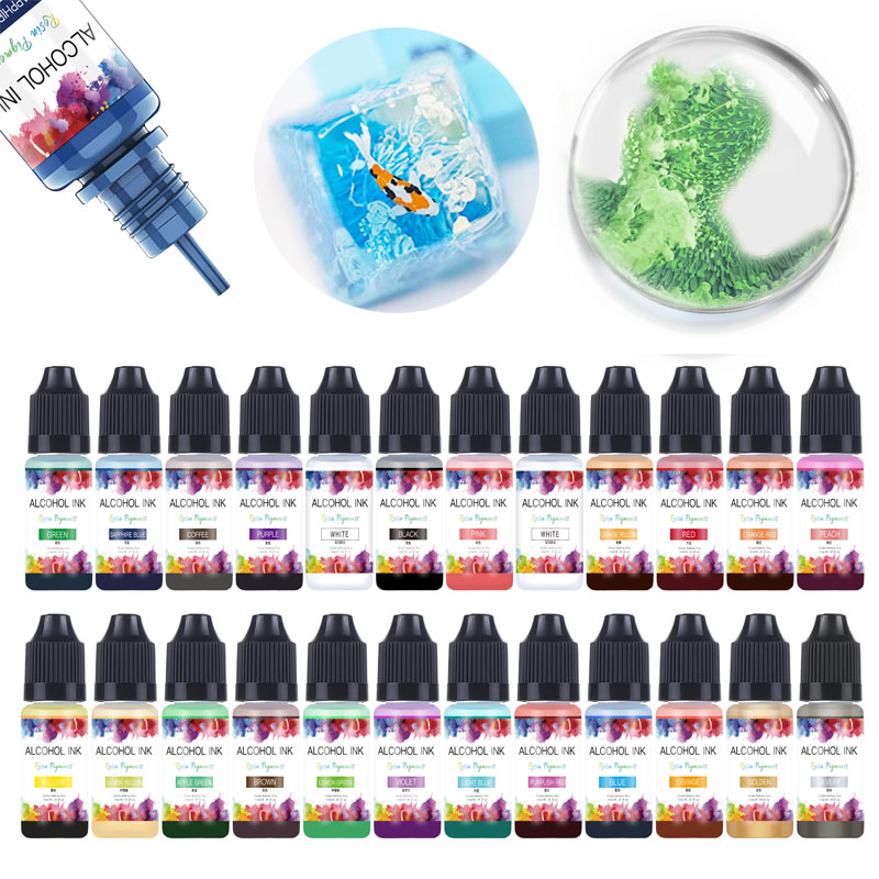 Resin Dye Alcohol - 10ml tinta seni alkohol Resin pigmen