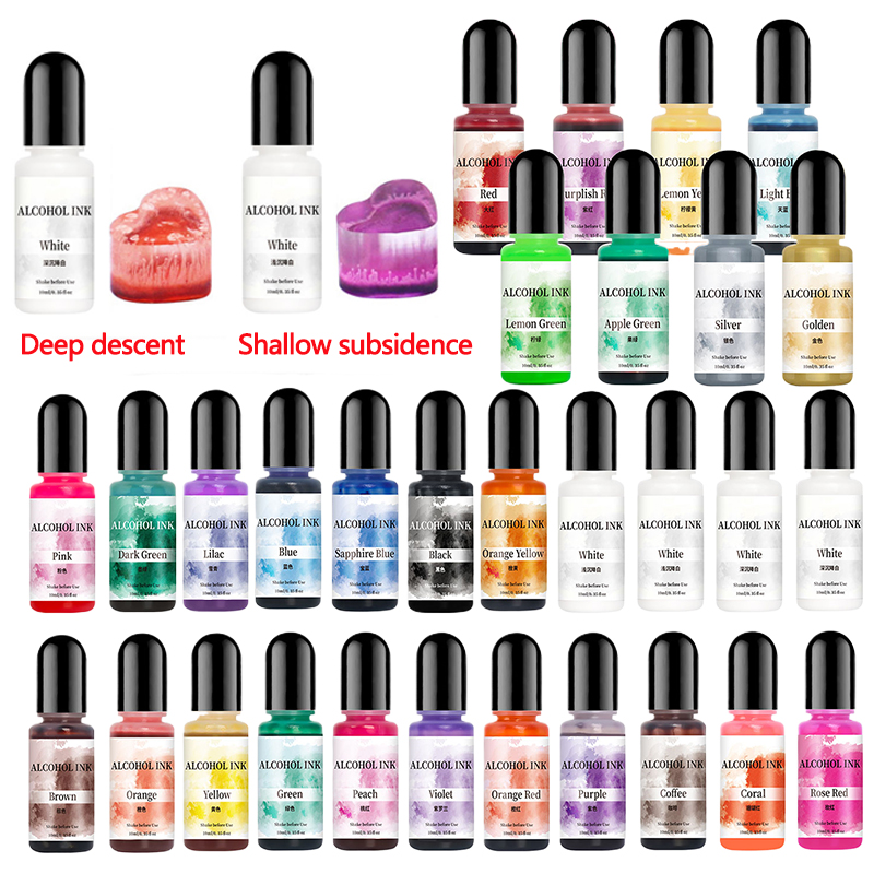 Resin Dye Alcohol - 10ml pewarna warna untuk DIY epoksi