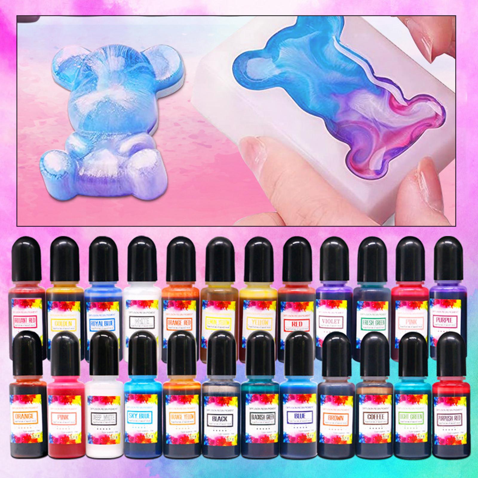 24 Buah Tinta Alkohol Resin Ep - Resin Dye Alcohol ulasan dan harga