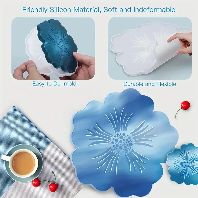Cetakan resin silikon berbentu - Geode Mold Silicone ulasan dan harga