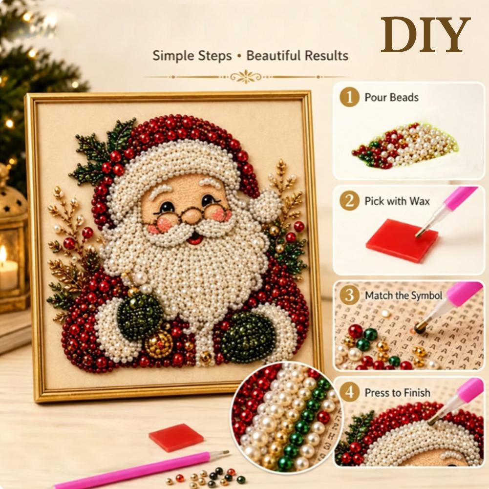 Kit Seni Mutiara Santa Claus N - Resin Craft Kit ulasan dan harga
