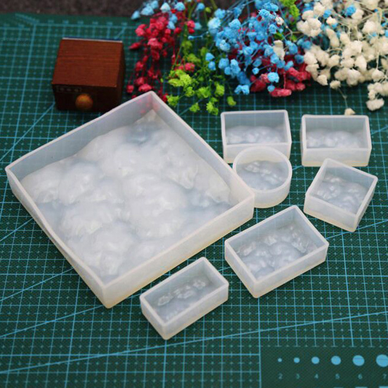 Air Riak Gelombang Liontin Kal - Resin Ocean Wave Mold ulasan dan harga