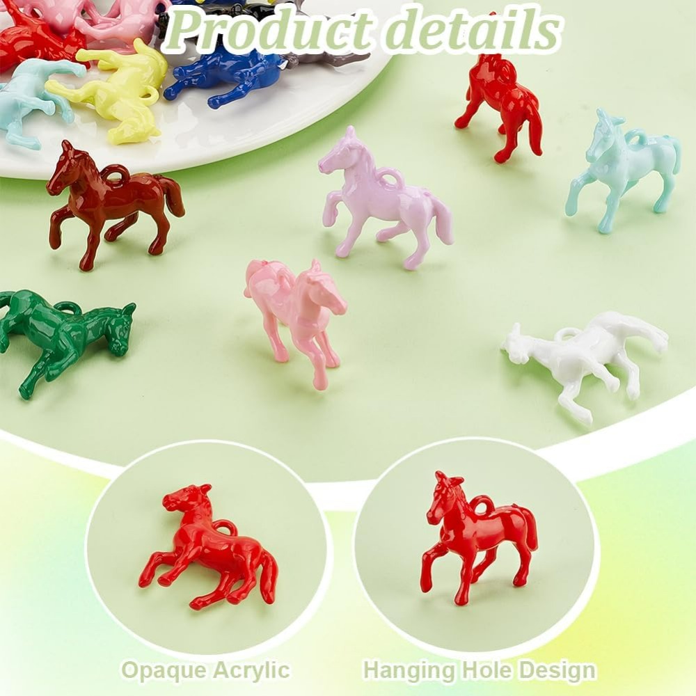 48 Buah Liontin Akrilik Buram  - Resin Craft Kit ulasan dan harga