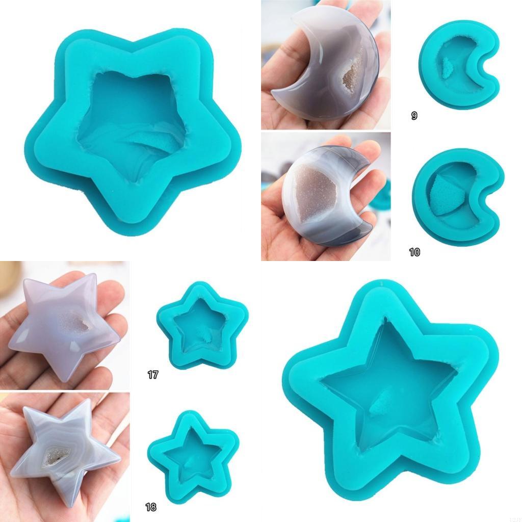 Cetakan Silikon Batu Permata C - Geode Mold Silicone ulasan dan harga