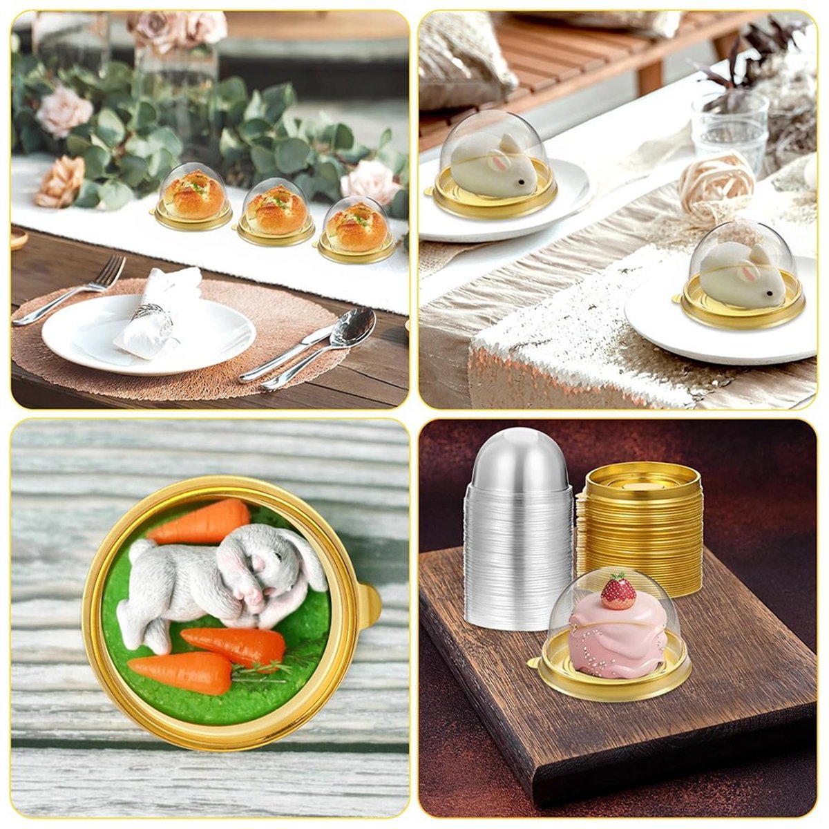 Cetakan Kue Mini Baru dengan T - Dome Mold Clear ulasan dan harga