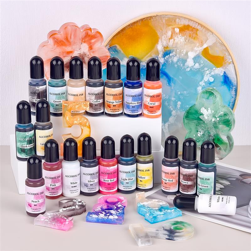10 ml/buah Resin Esens alkohol - Resin Dye Alcohol ulasan dan harga