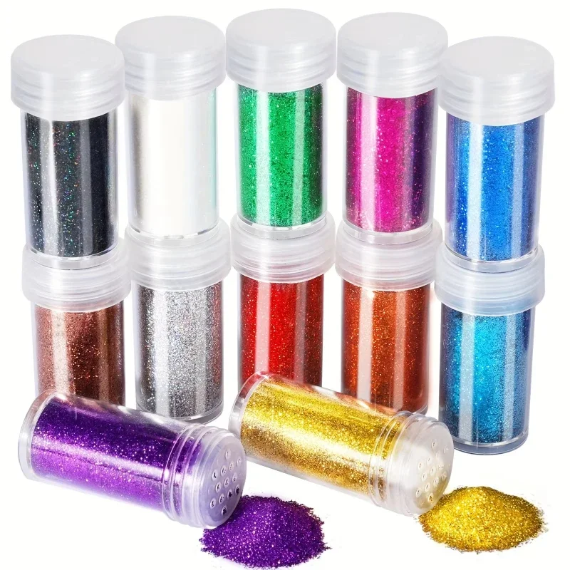 12 Paket Bubuk Glitter Ekstra  - Resin Glitter Pack ulasan dan harga