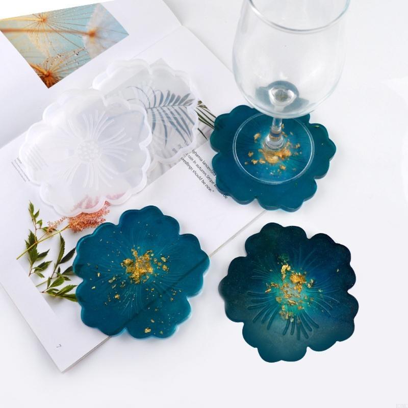 R3mc 2pcs diy bentuk bunga sil - Geode Mold Silicone ulasan dan harga
