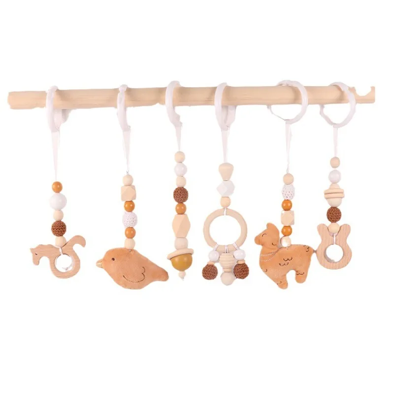 6 Buah Mainan Bayi Kayu Beech  - Wood Ring Blank ulasan dan harga