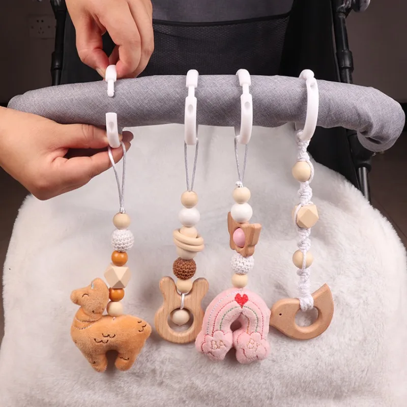 6 Buah Mainan Bayi Kayu Beech  - Wood Ring Blank ulasan dan harga