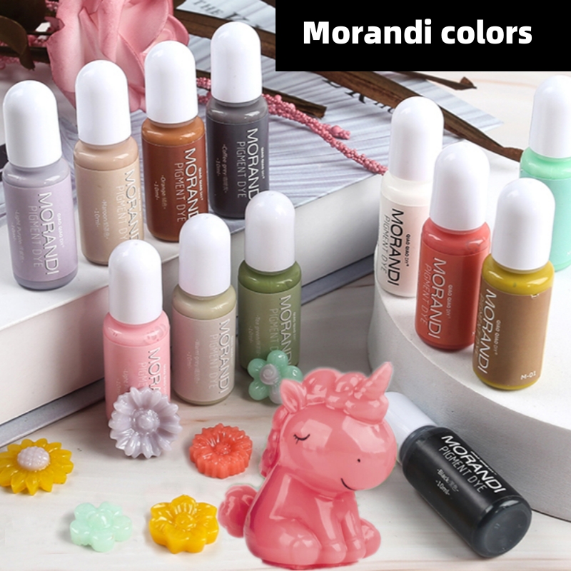 Pigmen Warna Opaque Morandi 24 - Resin Dye Alcohol ulasan dan harga