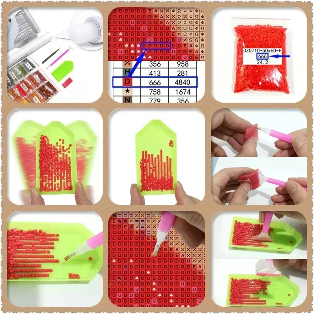 1 Buah Kit Lukisan Berlian Bul - Resin Craft Kit ulasan dan harga