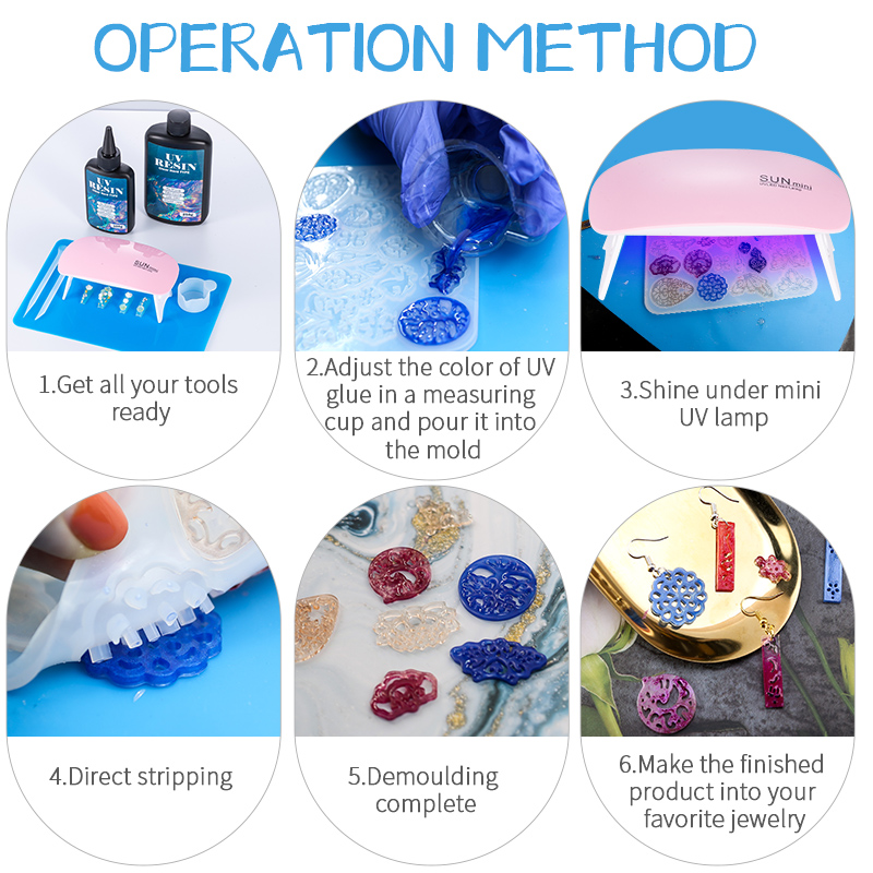 100g/250g bening Resin UV tipe - Epoxy Uv Resin Kit ulasan dan harga