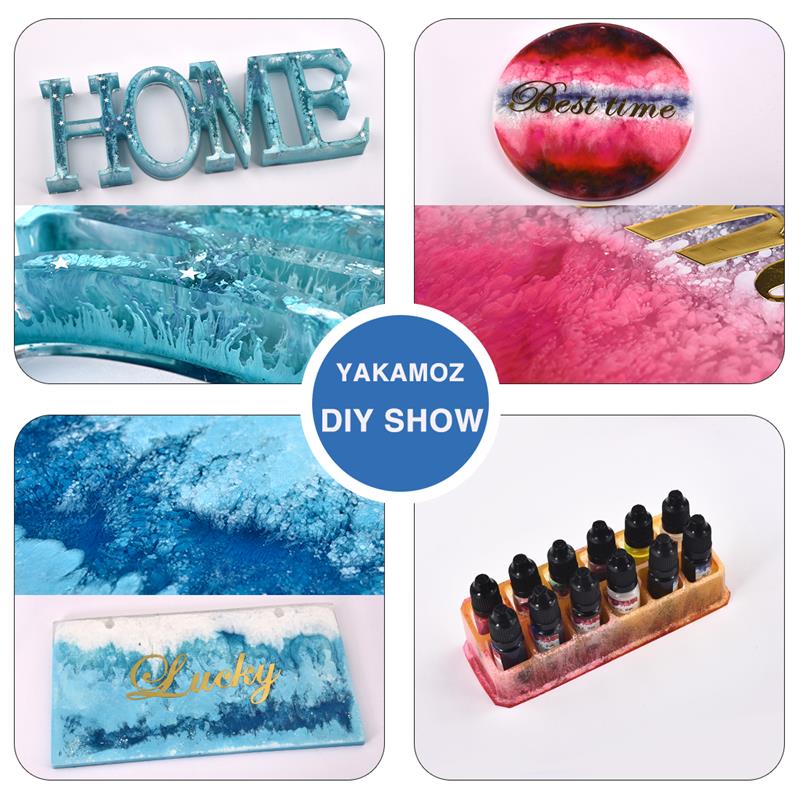 1 Set Perlengkapan Pigmen Resi - Resin Dye Alcohol ulasan dan harga